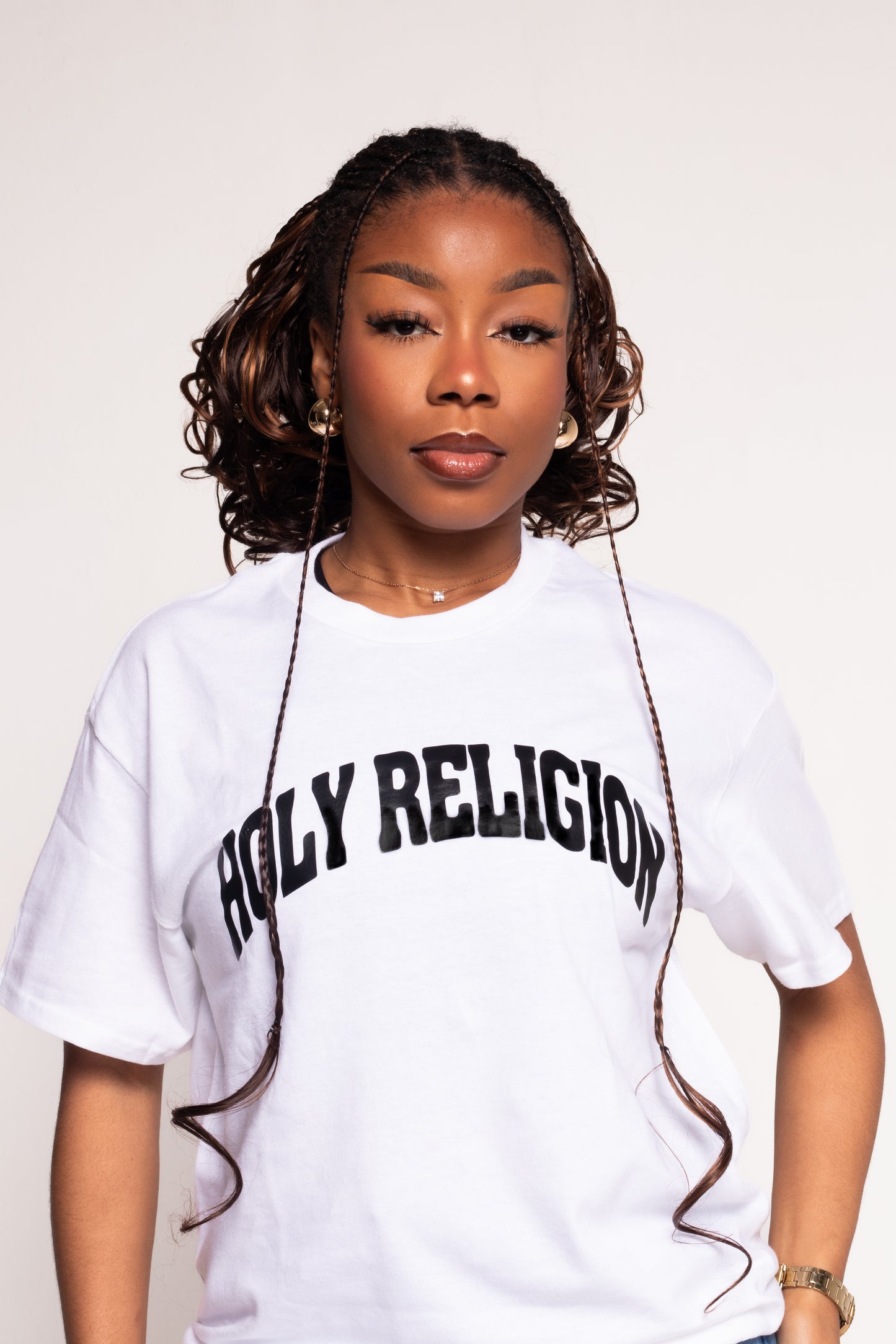 FULL T-SHIRT AND JOGGERS SET WHITE | BLACK