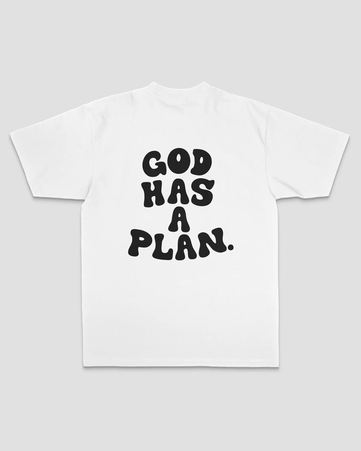 GOD HAS A PLAN PREMIUM WHITE / BLACK