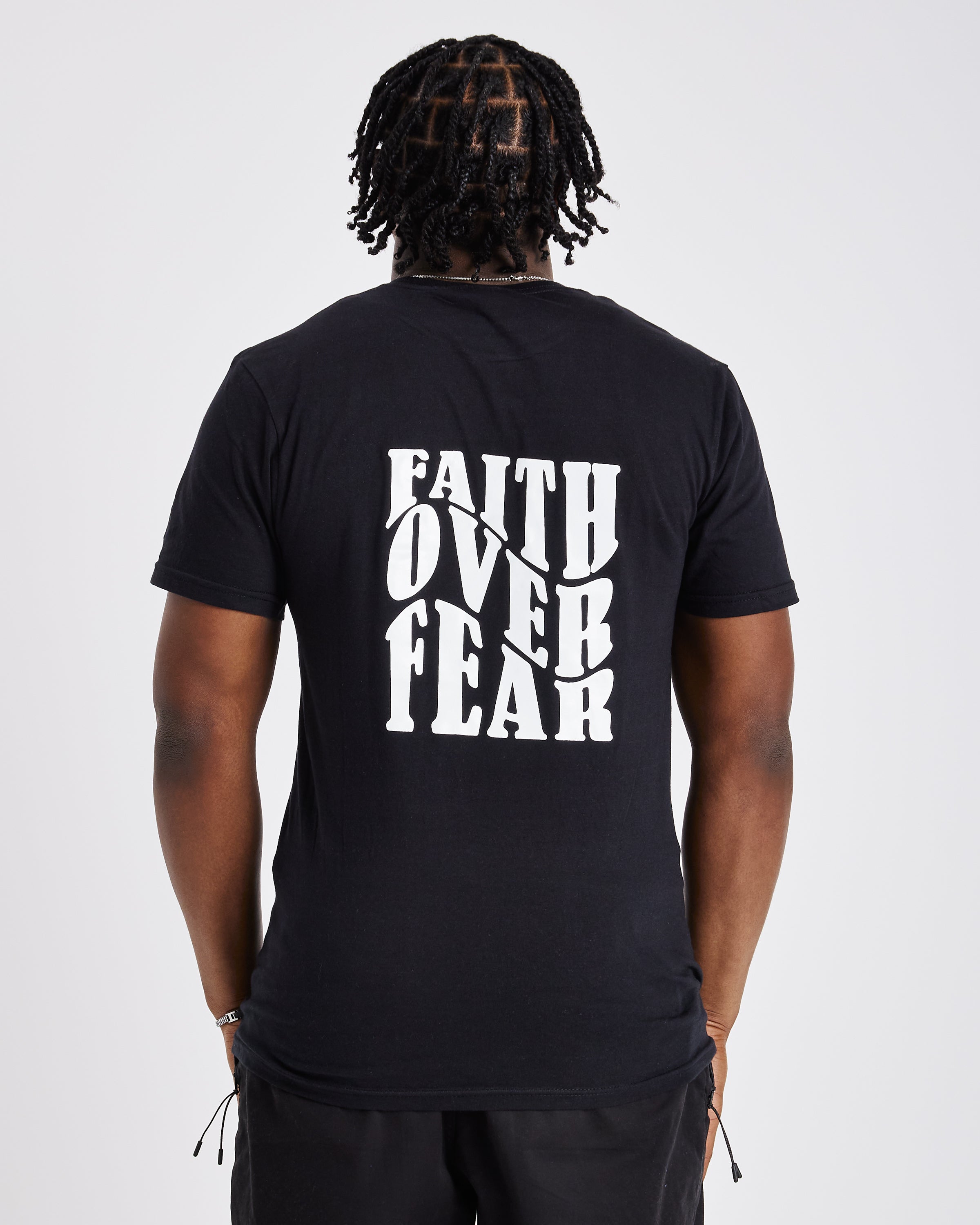 JESUS IS KING TEE WHITE Holy Religion Clothing