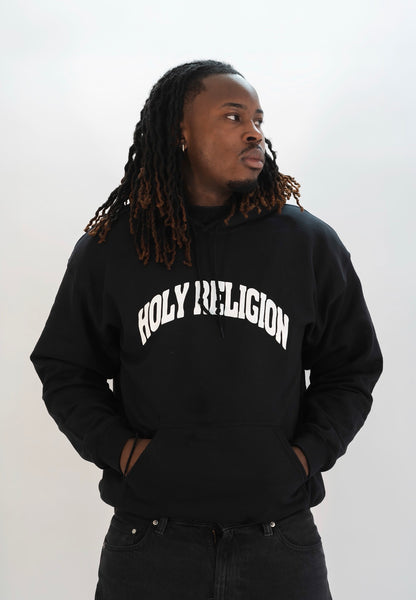 FAITH OVER FEAR HOODIE | BLACK / WHITE