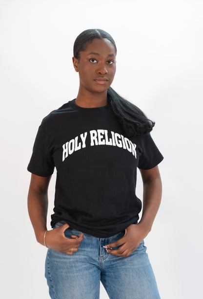 FAITH OVER FEAR PREMIUM TEE | BLACK / WHITE